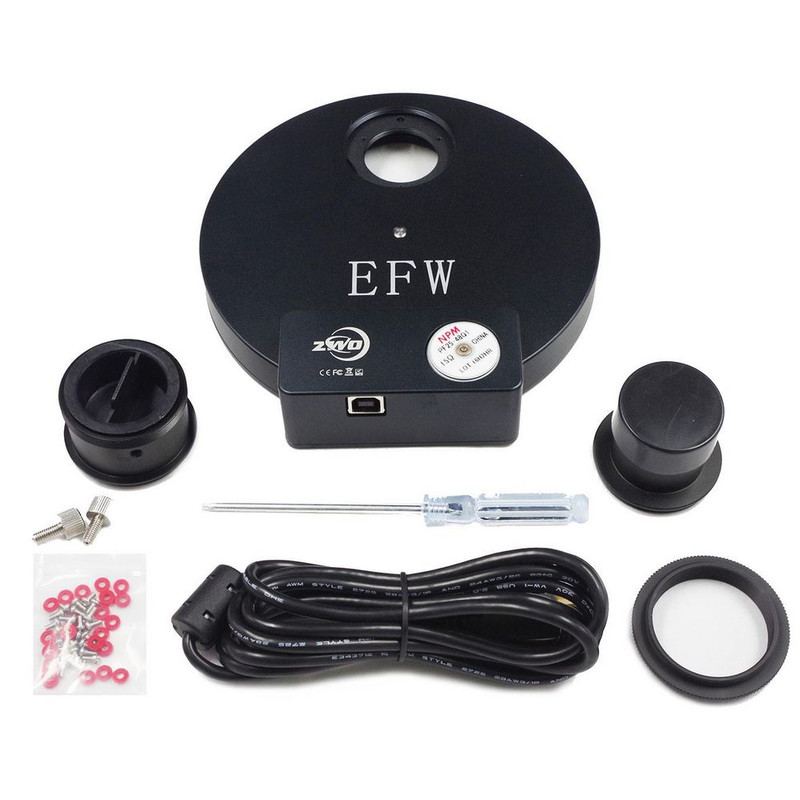 ZWO Motorized filter wheel EFW 8x1,25"