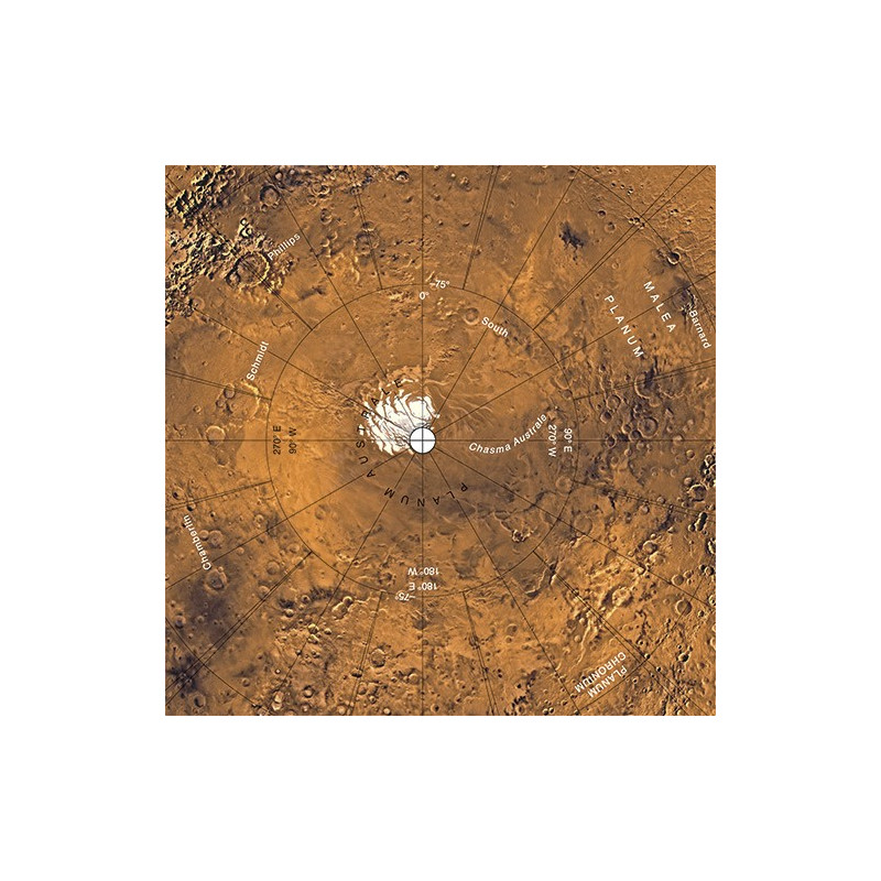 Sky-Publishing Globe Mars