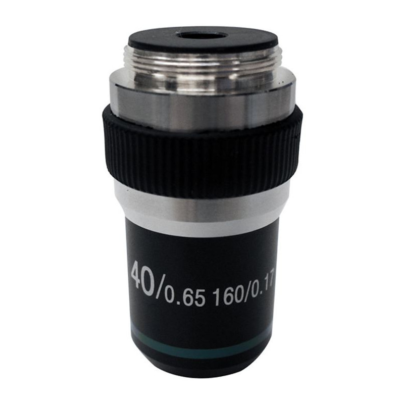 Optika M-141 40X/0.65, high contrast microscope objective