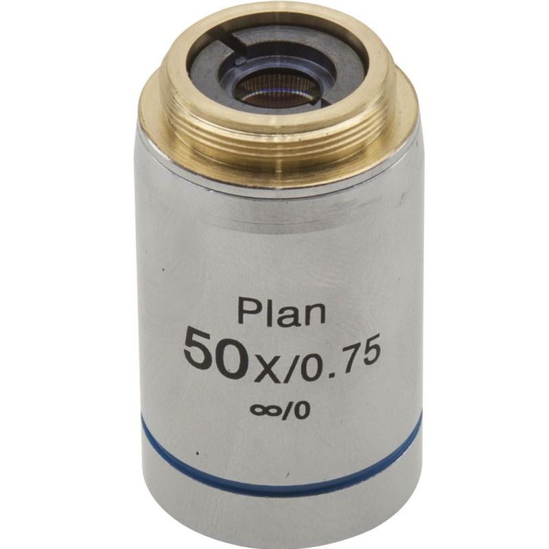 Optika Objective M-335, IOS, infinity, W-plan, 50x/0.75, (B-380, B-510 metallurgical)