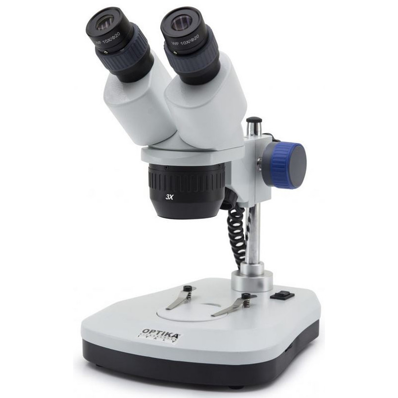 Optika Stereo microscope 10x, 30x, pillar, SFX-32