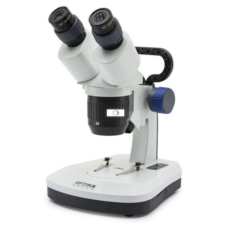 Optika Stereo microscope 10x, 30x, stage fixed, head rotating, SFX-52