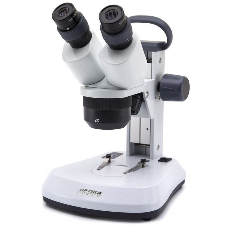 Optika Stereo microscope SFX-91, bino, 10x, 20x, 40x, stage fixed, head rotable