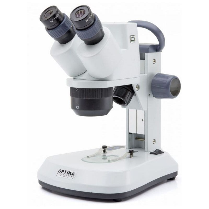 Optika Stereo microscope SFX-91, bino, 10x, 20x, 40x, stage fixed, head rotable