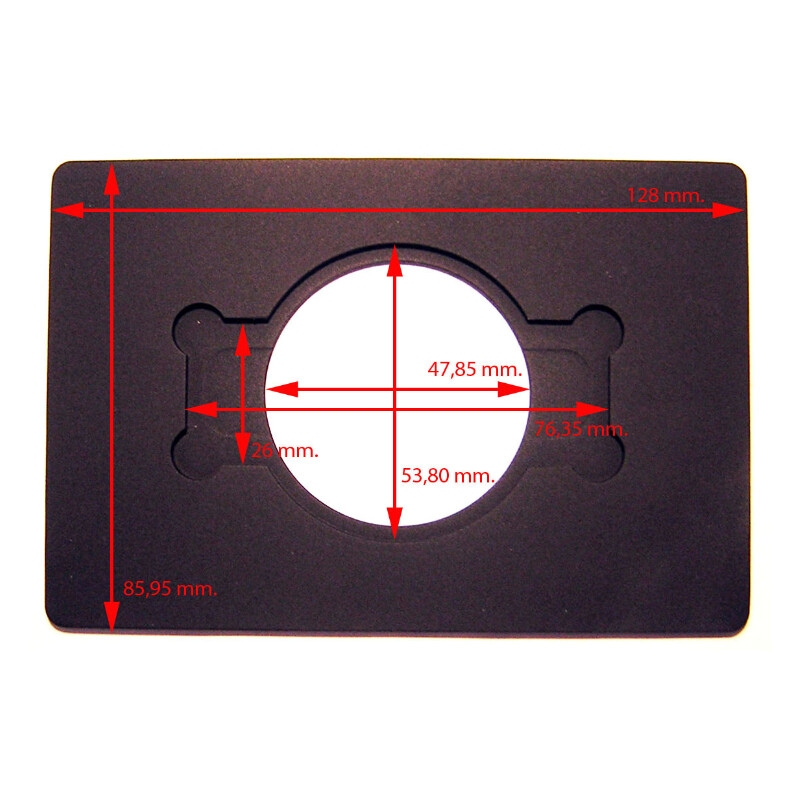 Motic Petri dish holder, Ø54mm, with 26x76mm specimen holder  (for AE2000)