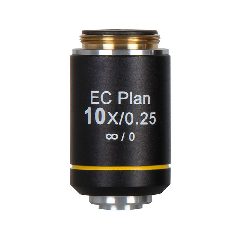 Motic EC PL, CCIS, plan, achro, NGC, 10X/0.25 w.d. 4.45mm microscope objective (BA-310 Elite)