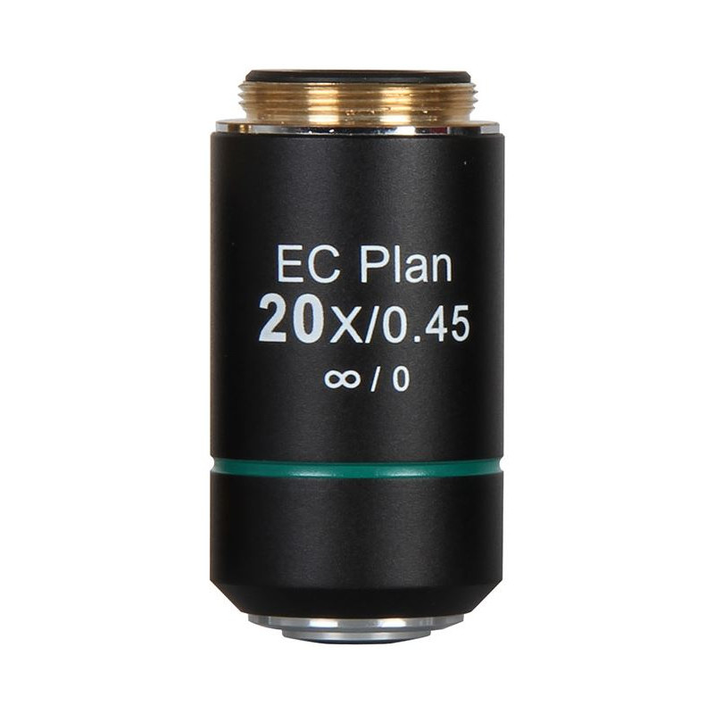 Motic Objective EC PL, CCIS, plan, achro, NGC  20x/0.45 w.d. 1mm (BA-310 Elite)