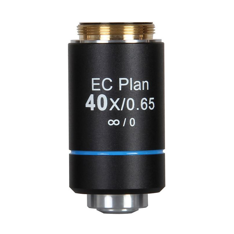 Motic EC PL, CCIS, plan, achro microscope objective, NGC 40X/0.65, S, w.d. 5mm (BA-310 Elite)