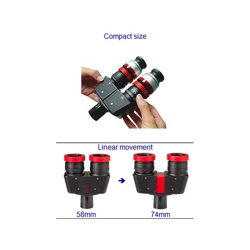 TS Optics Binocular head 1.25" bino-viewers