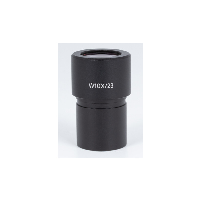 Motic WF10X/23mm measuring eyepiece, scale (14mm in 140 divisions) and cross hairs