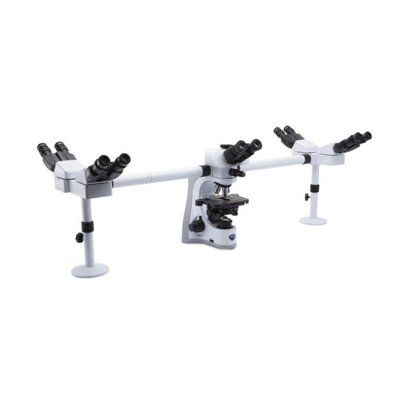 Optika Microscope B-510-5IVD, trino, 5-head, W-PLAN IOS, 40x-1000x, IVD