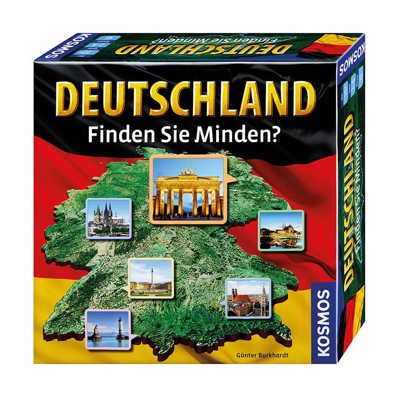 Kosmos Verlag Game Germany - Can you find Minden?