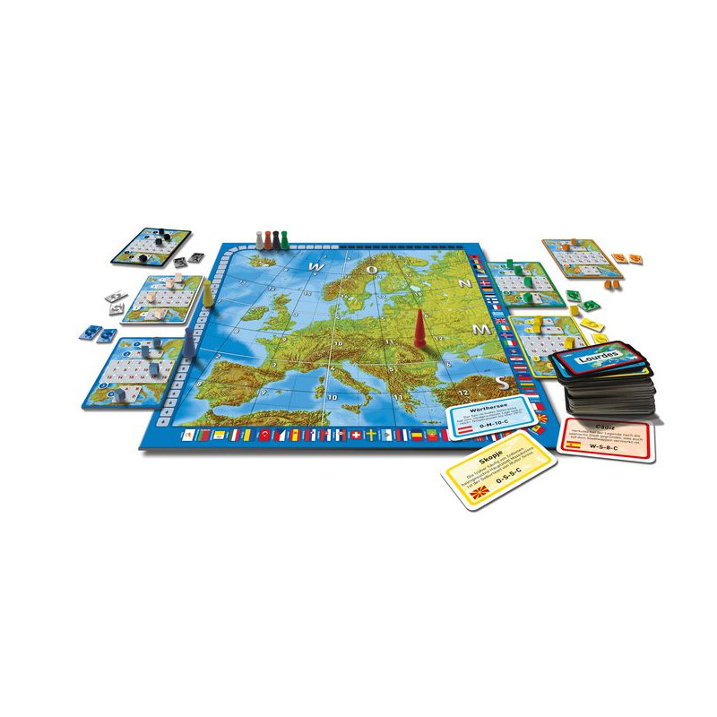 Kosmos Verlag Europe Game – Paris is obvious, but where is Córdoba?