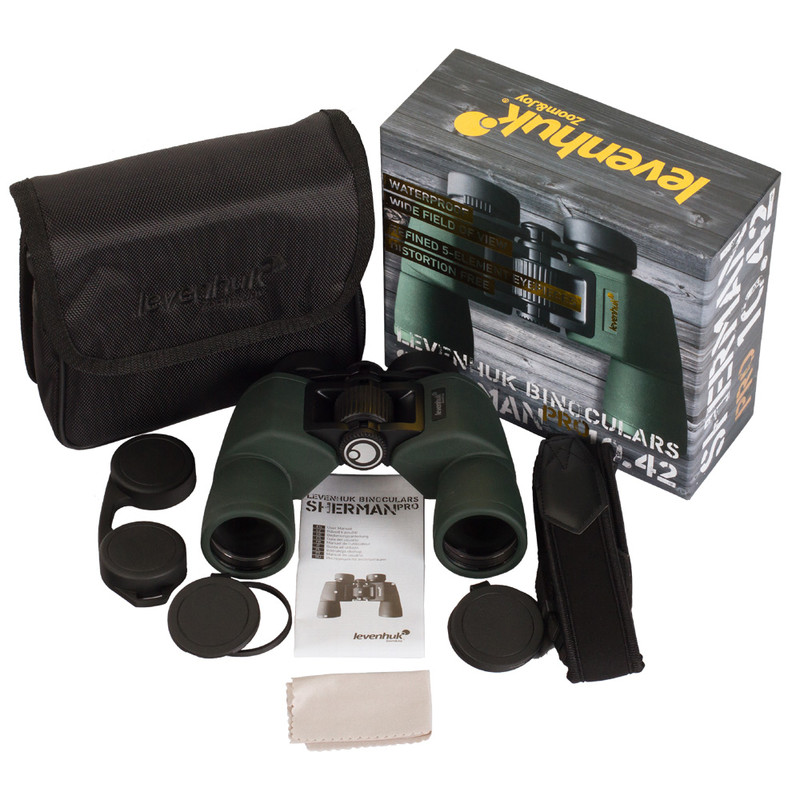 Levenhuk Binoculars Sherman PRO 10x42