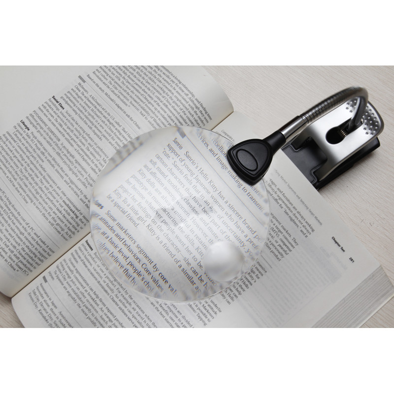 Levenhuk Magnifying glass Zeno 1000 2.5/5x, 88/21mm LED