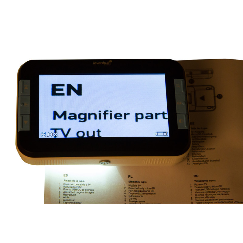 Levenhuk Magnifying glass DTX 43 Digital Magnifier