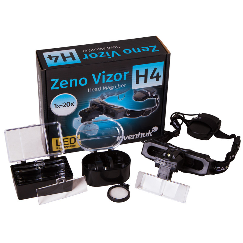 Levenhuk Magnifying glass Zeno Vizor H4 headband magnifier