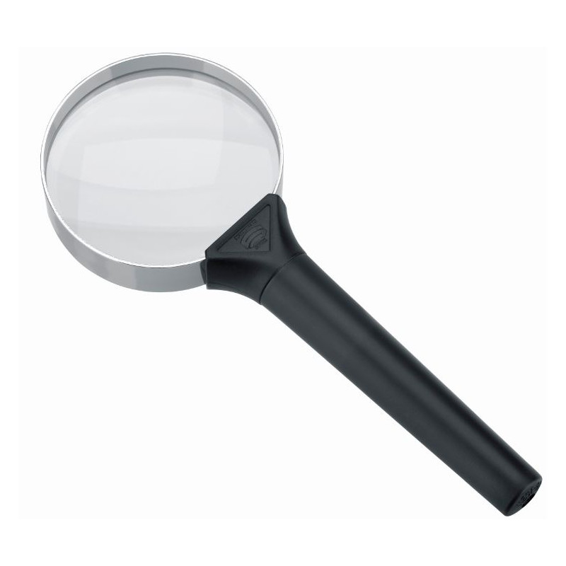 Schweizer Magnifying glass Handlupe Basic-Line CLASSIC,  6D/2,5x/Ø65mm, bikonvex