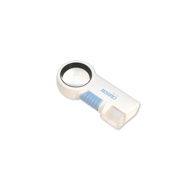 Carson Magnifying glass Lupe CP-16 MagniFlash™, PRO, LED, 5x