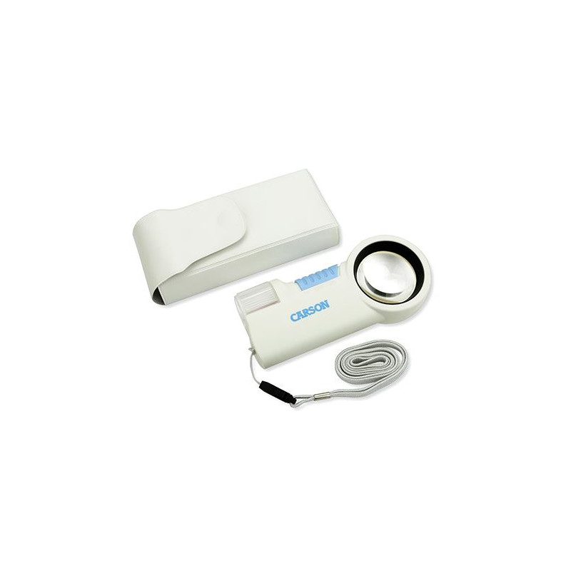 Carson Magnifying glass Magnifier CP-16 MagniFlash, PRO, LED, 5x