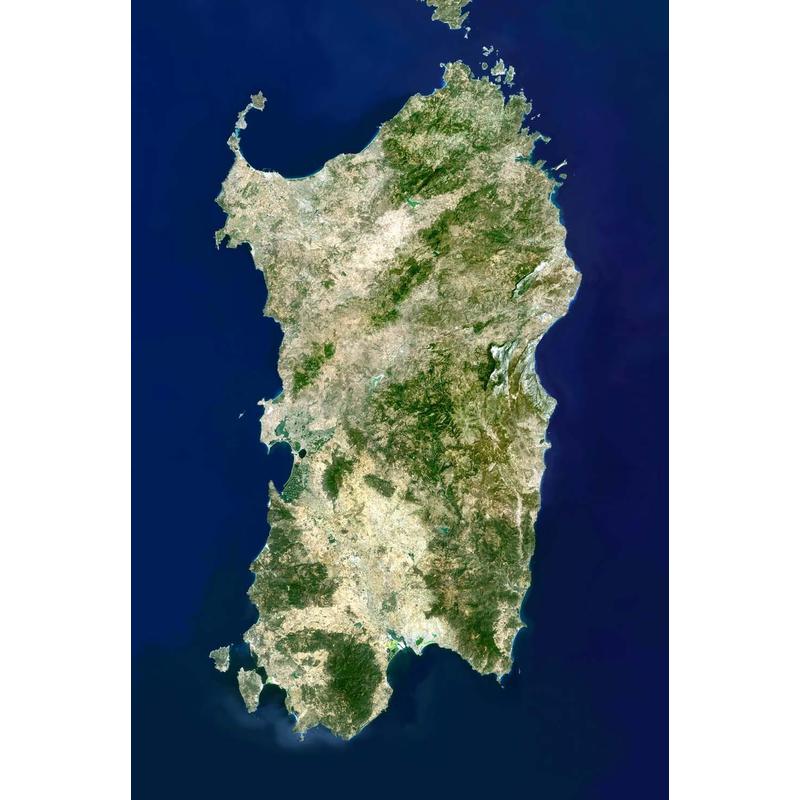 Planet Observer Regional map region Sardegna
