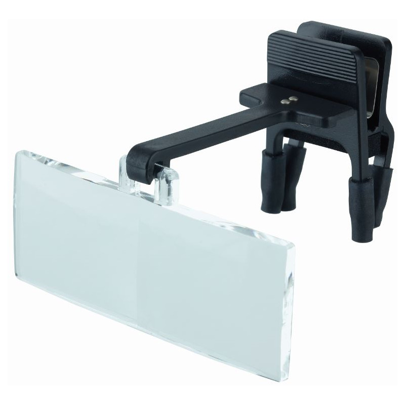 Schweizer Magnifying glass Basic-Line RIDO-CLIP with lens part, 1.75, x, 3.0D, 250mm w.d.