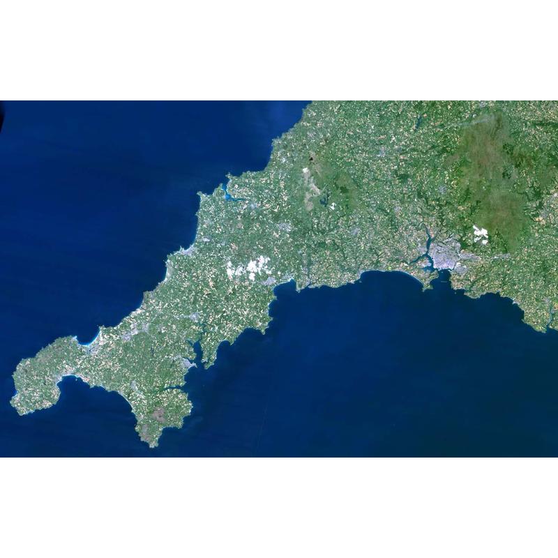 Planet Observer Regional map region Cornwall