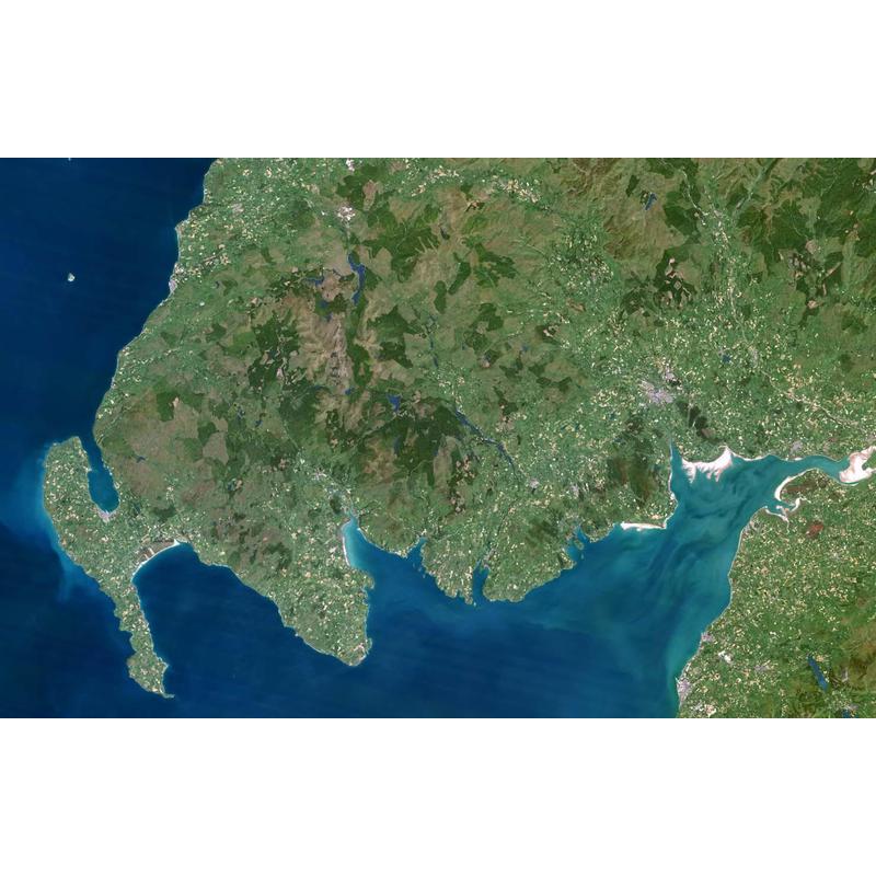 Planet Observer Regional map region Dumfries &amp; Galloway