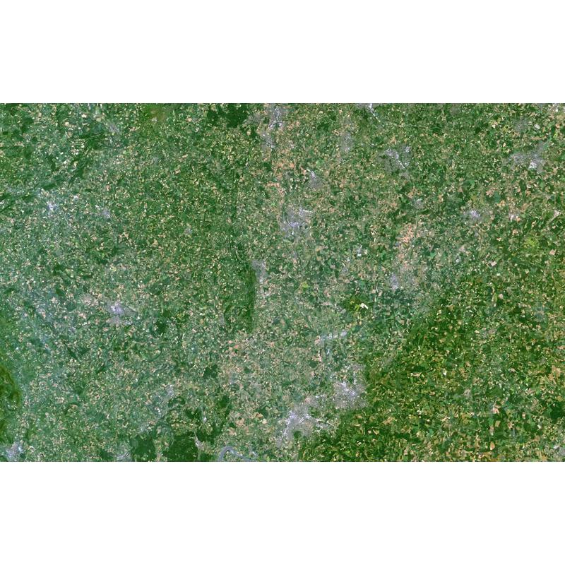 Planet Observer Regional map region Gloucestershire