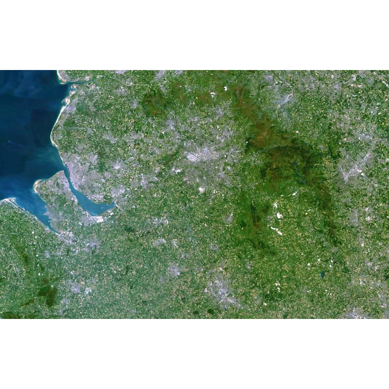 Planet Observer Regional map region Liverpool - Manchester