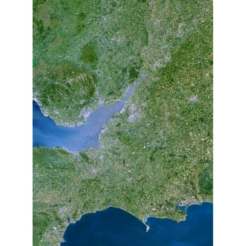 Planet Observer Regional map region South West Great Britain