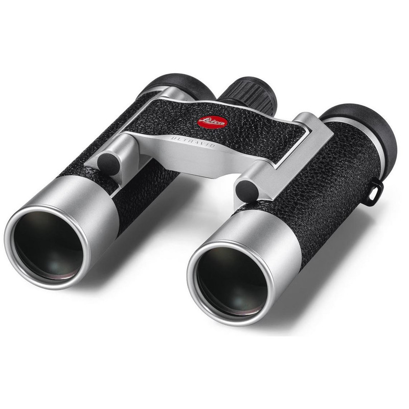 Leica Binoculars Ultravid 10x25 leather silver