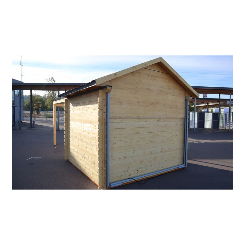Dome Parts GreenLine Mini observatory with wooden protective cover