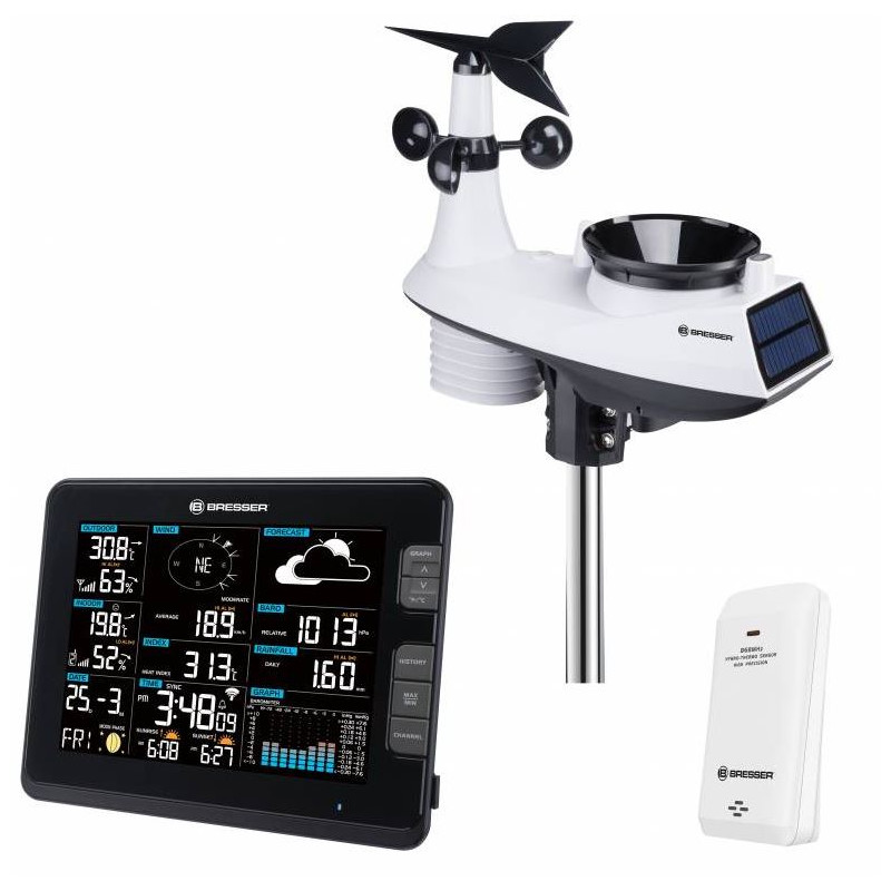 Bresser Weather station Profi W-Lan Center 6in1