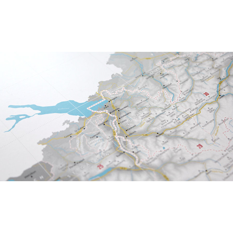 Marmota Maps Regional map Designing the Alps (140x100cm)