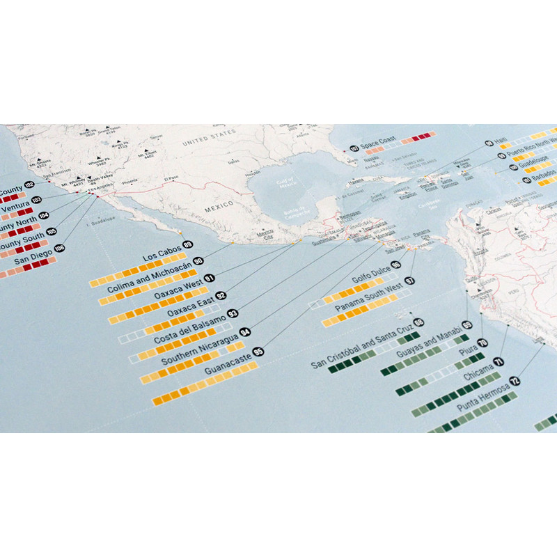 Marmota Maps World map: Surfing Worldwide (in English)