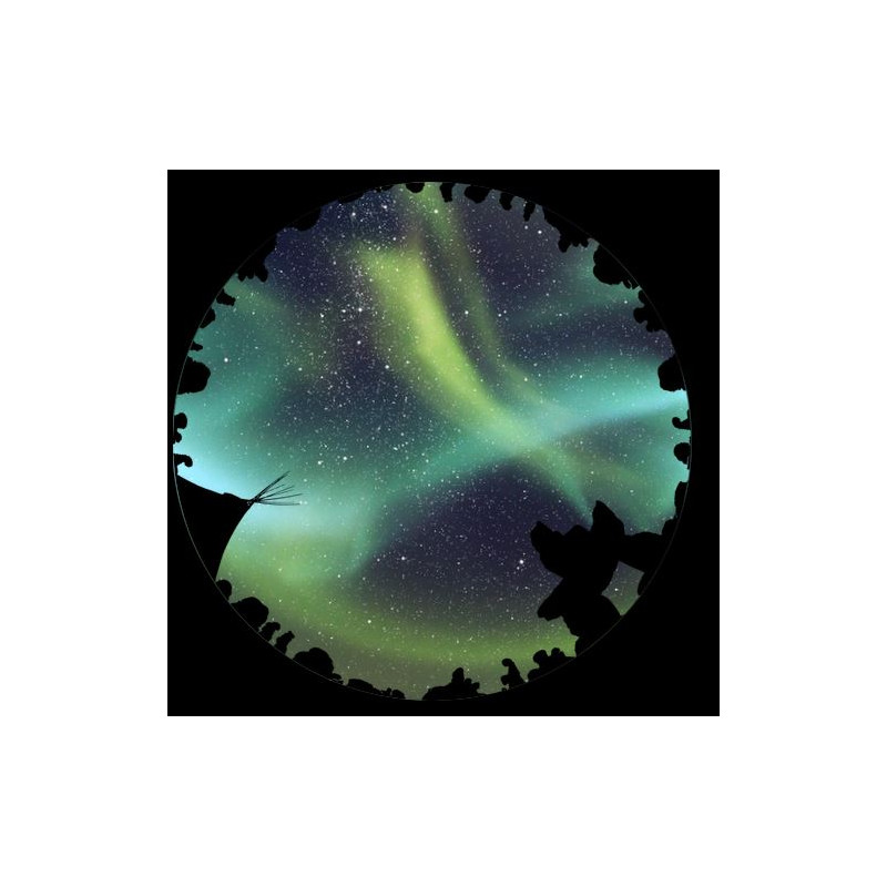 astrial Diapositive for the Sega Homestar Planetarium Aurora Australis Scenic