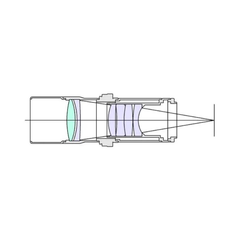 BORG Apochromatic refractor AP 55/200 55FL OTA Set