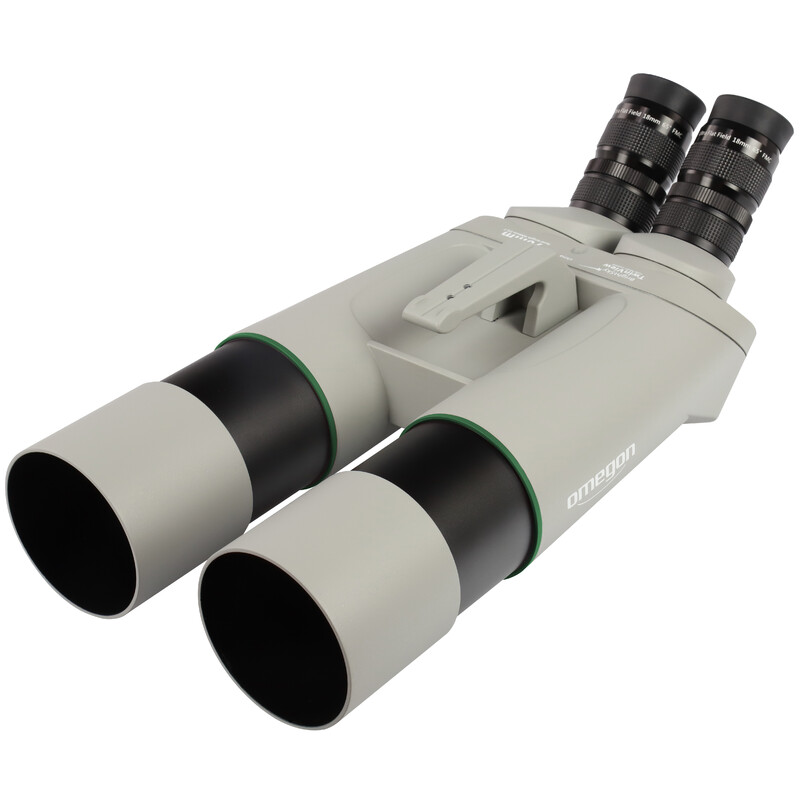 Omegon Brightsky 22x70 45° binoculars including Neptune fork mount with centre column and tripod