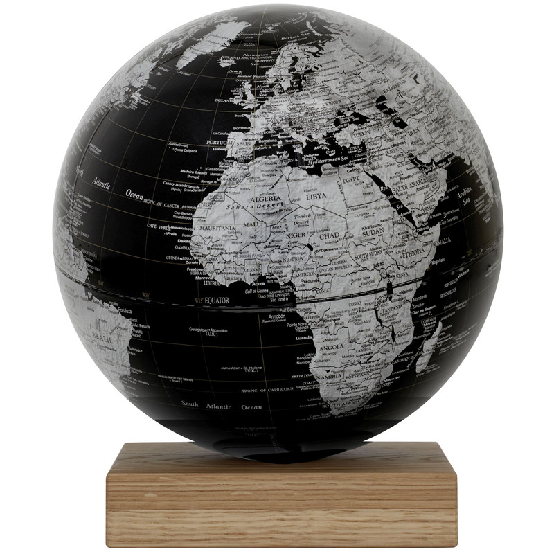 TROIKA Globe Platon Oak Black 25cm