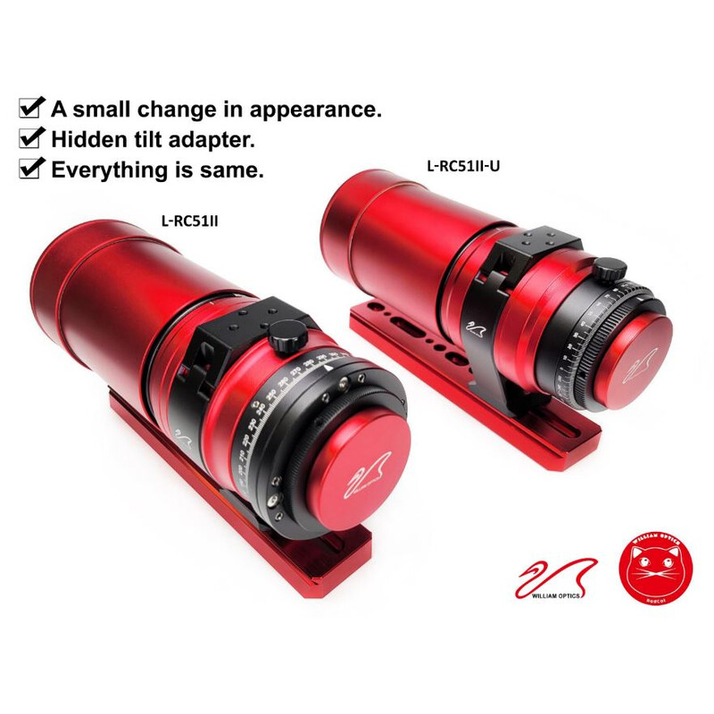 William Optics Apochromatic refractor AP 51/250 RedCat 51 V2.5 OTA