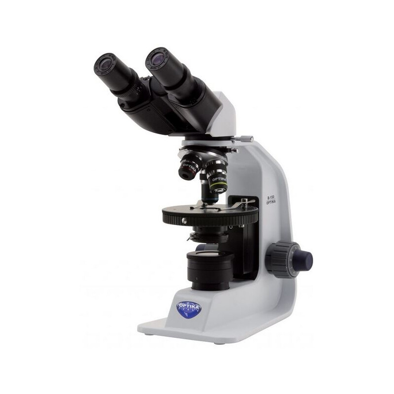 Optika Microscope B-150P-BRPL, bino, pol, plan, akku, 400x