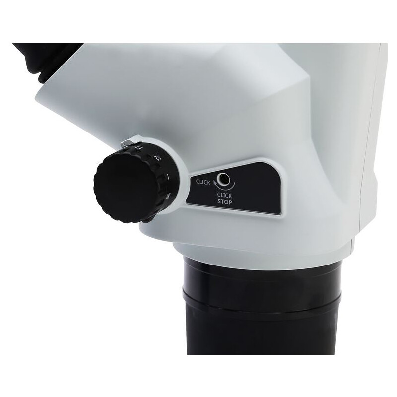 Optika Stereo zoom microscope SZO-1, bino, 6.7-45x, Pillar stands, without Lighting