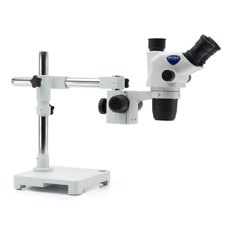 Optika Stereo zoom microscope SZO-8 trino, 6.7-45x, overhanging, without Lighting