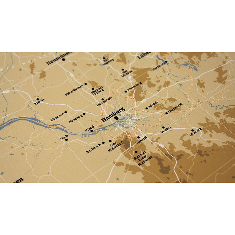Marmota Maps Map Deutschlandkarte Atlas Retro