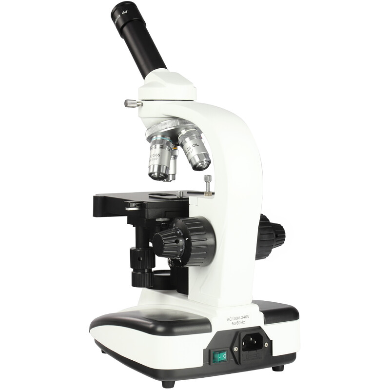 Omegon BioMon Microscope 40x-1000x, LED