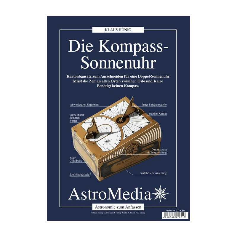 AstroMedia Kit The Compass Sun Dial