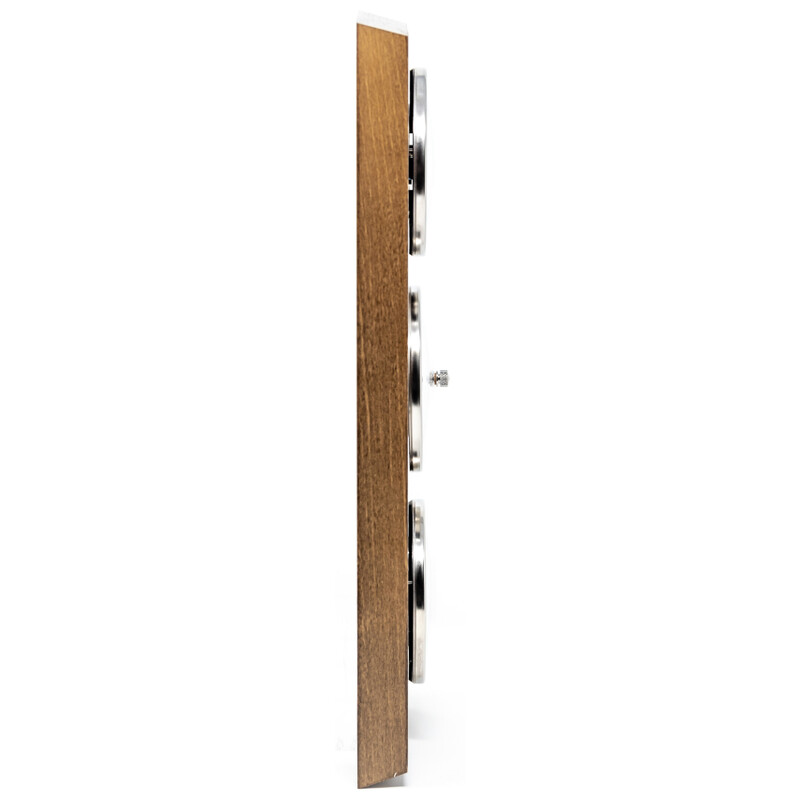 Fischer Real wood weather station, rustic oak