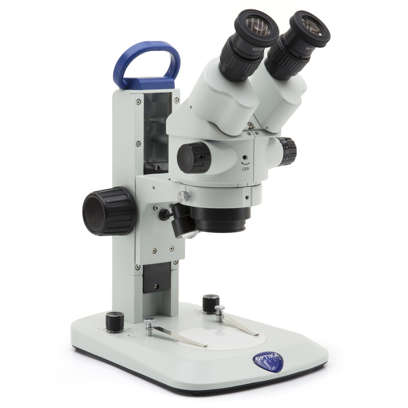 Optika Stereo microscope SLX-2, Reflected and Transmitted light, Zoom, 7-45x, LED, bino