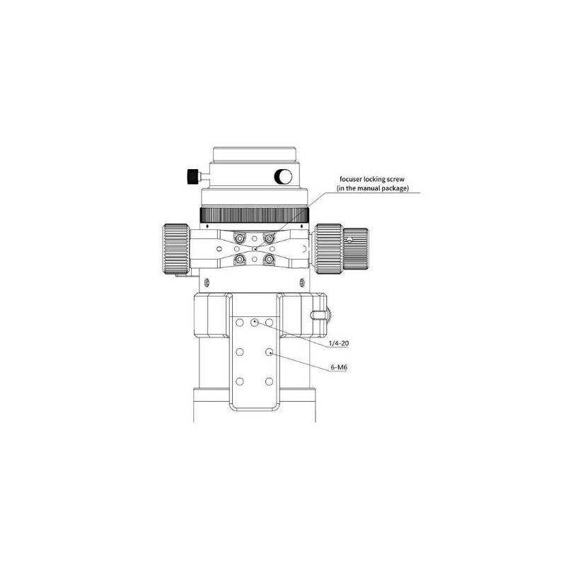 Sharpstar Apochromatic refractor AP 61/270 EDPH III OTA